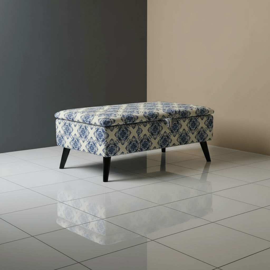 Modern Hallway Seating Stool with Hidden Storage – Multi - Purpose Ottoman & Footstool - ISTOOLS
