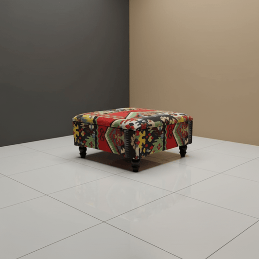 Modern Lounge Storage Box Premium Minimalist Fabric UK - ISTOOLS
