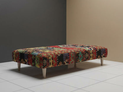 Modern Lounge Storage Pouffe Premium Designer Fabric UK - ISTOOLS