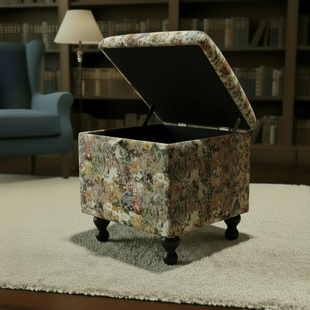 Modern Nursery Toy Box & Seating Cube – Storage Ottoman for Kids Room UK - ISTOOLS