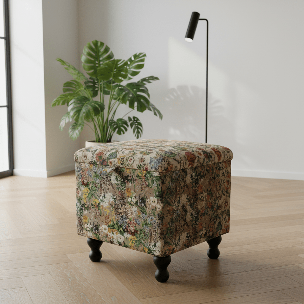 Modern Nursery Toy Box & Seating Cube – Storage Ottoman for Kids Room UK - ISTOOLS