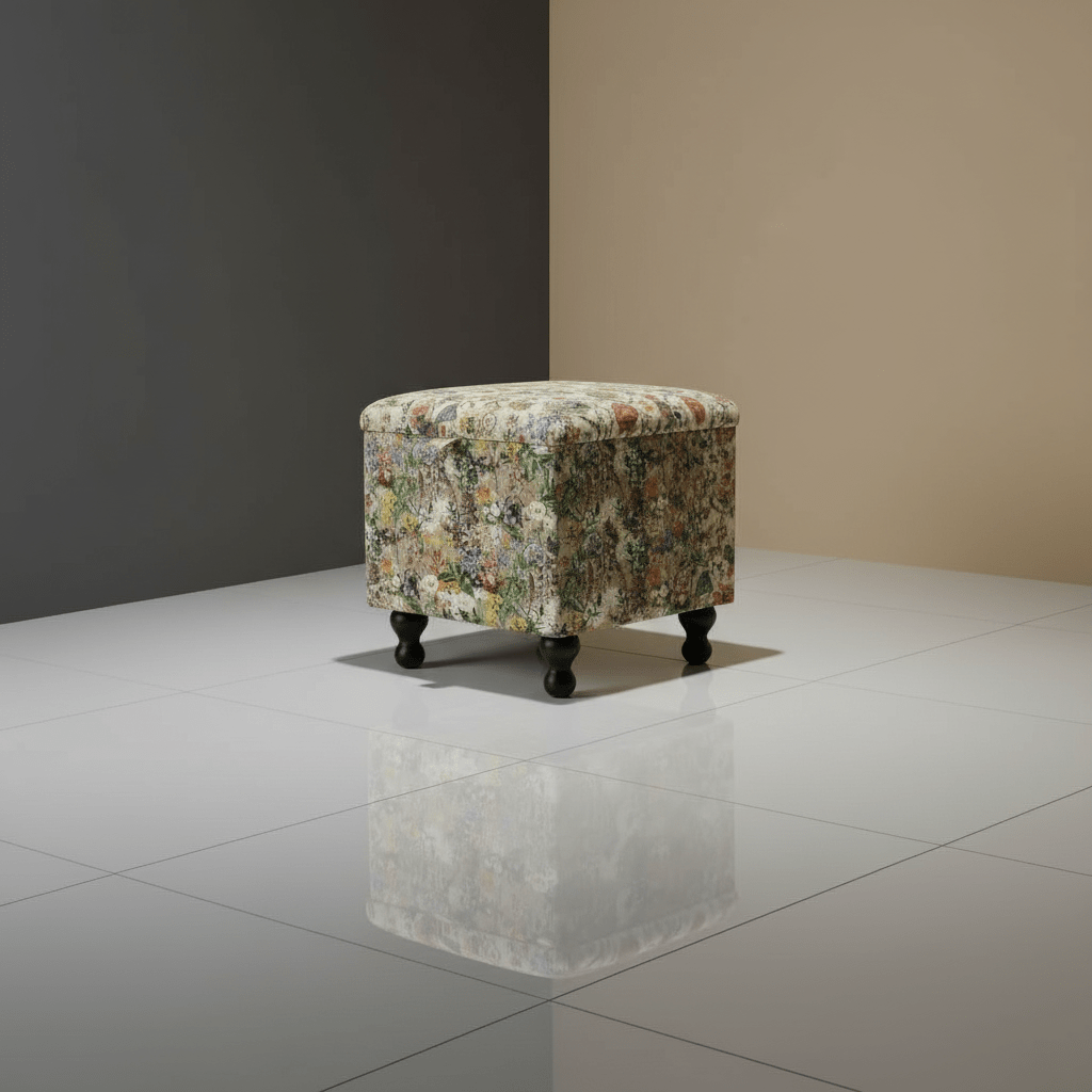 Modern Nursery Toy Box & Seating Cube – Storage Ottoman for Kids Room UK - ISTOOLS