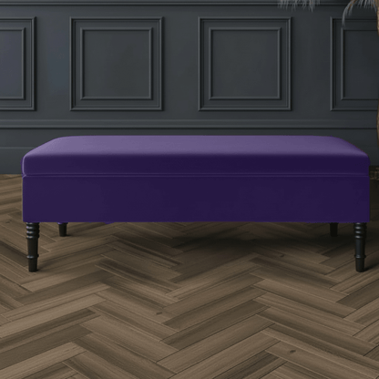 Modern Smooth Lid Storage Bench Premium Minimalist Style - ISTOOLS