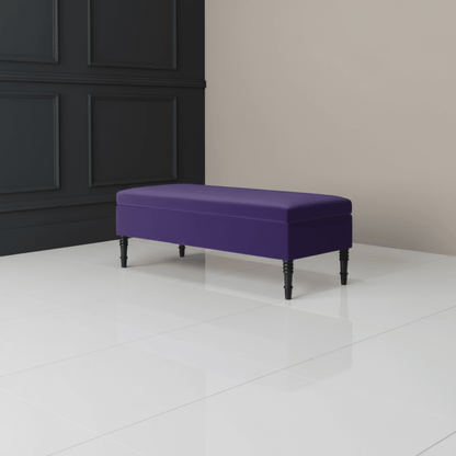 Modern Smooth Lid Storage Bench Premium Minimalist Style - ISTOOLS