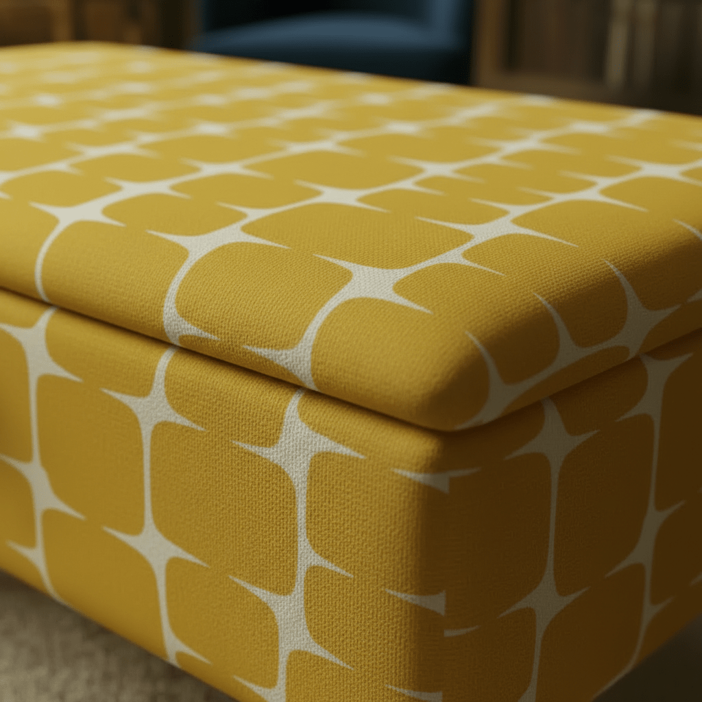 Multi - functional Padded Seat for Small Spaces – Ottoman Storage Bench with Hidden Storage - ISTOOLS