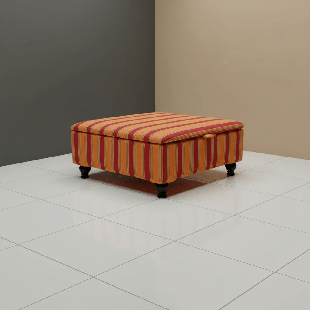 Multi - Purpose Storage Cube – Handcrafted UK Furniture with Designer Pattern & Deep Storage - ISTOOLS