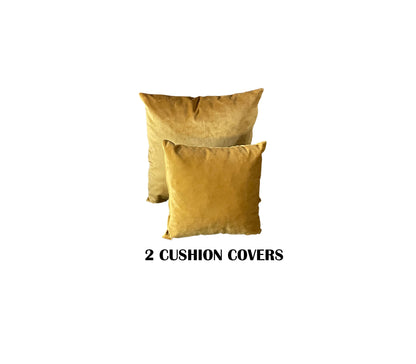 Mustard Gold Ottoman Storage Bench | Gold Velvet Chesterfield Footstool - ISTOOLS