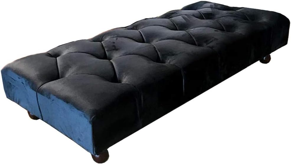 Non storage Chesterfield Footstool Bench, Pouffe footrest - ISTOOLS