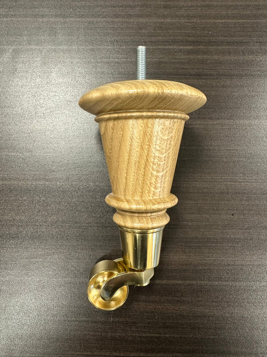 Oak leg gold castor wheel - ISTOOLS