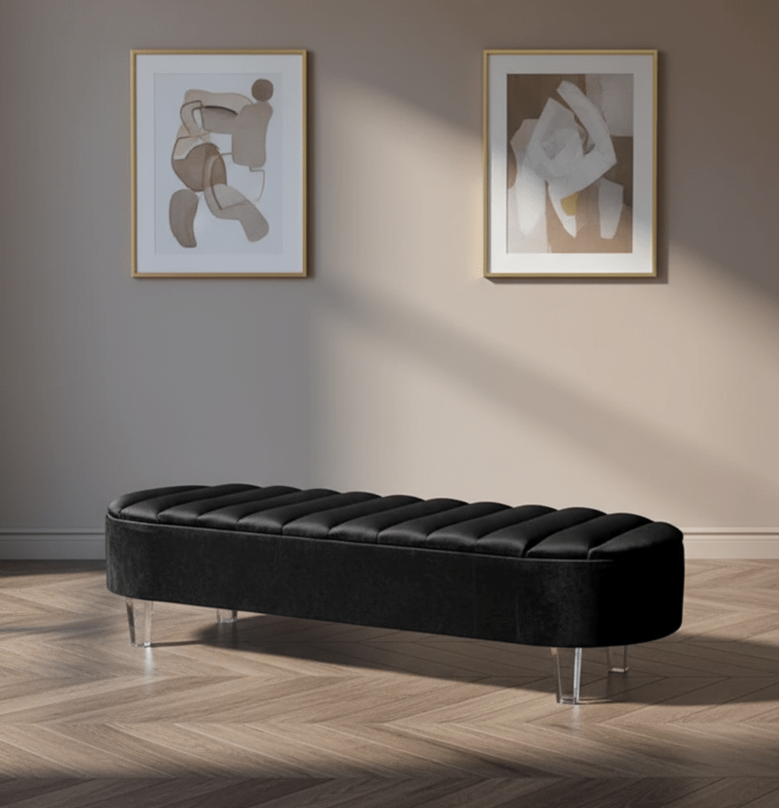 Olivia Coffee Table Bench - lid panel lid storage Footstool seat - ISTOOLS