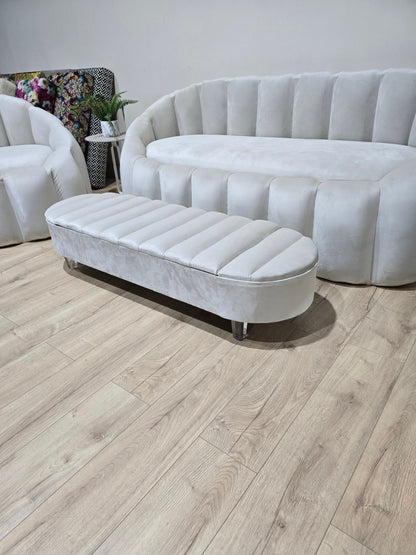 Olivia Coffee Table Bench - lid panel lid storage Footstool seat - ISTOOLS