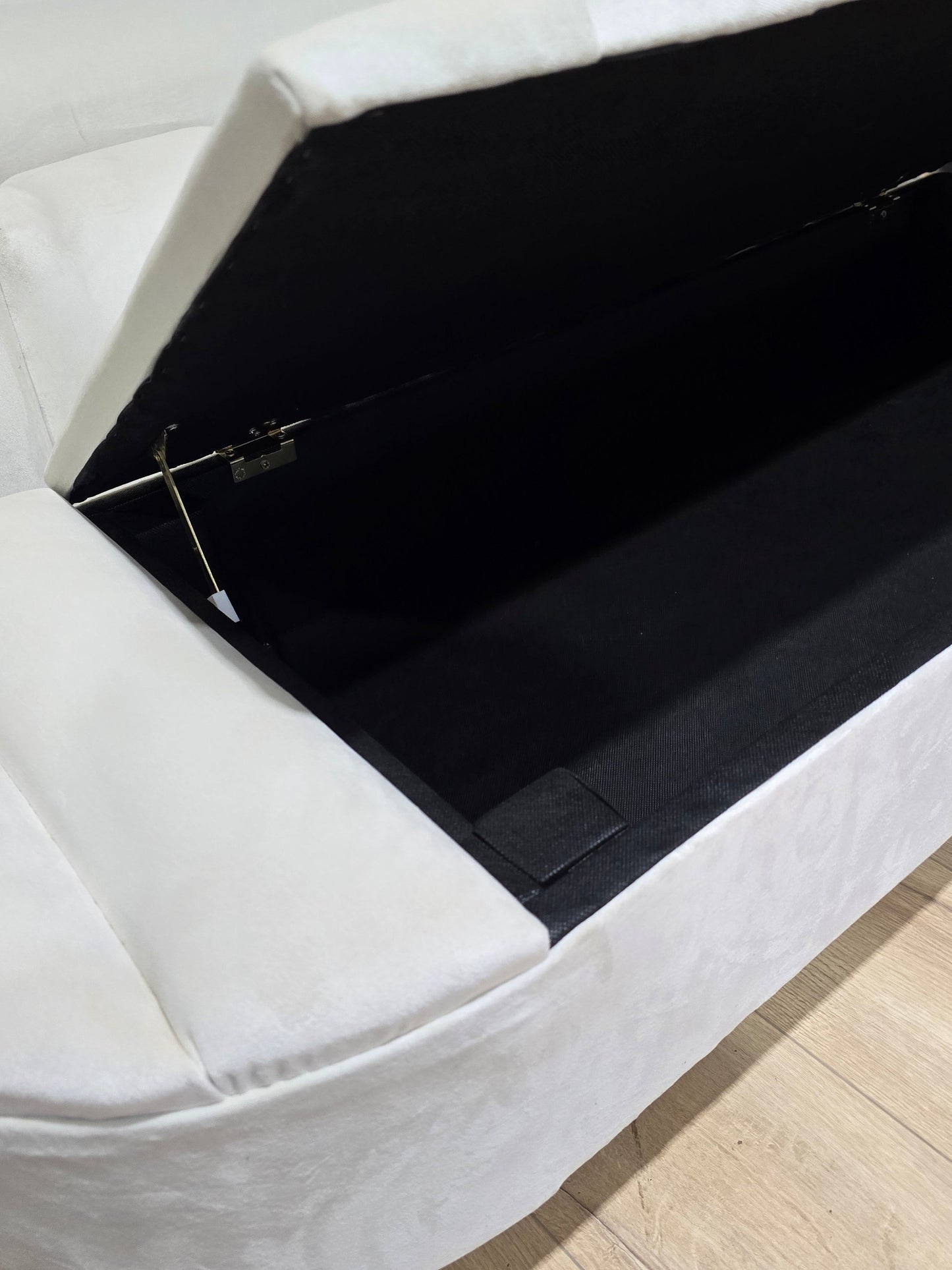 Olivia Coffee Table Bench - lid panel lid storage Footstool seat - ISTOOLS