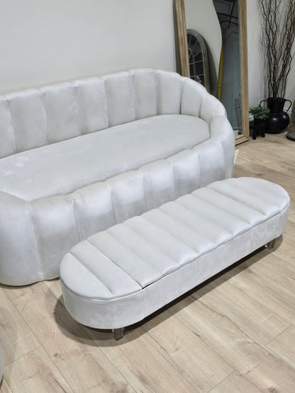 Olivia Coffee Table Bench - lid panel lid storage Footstool seat - ISTOOLS