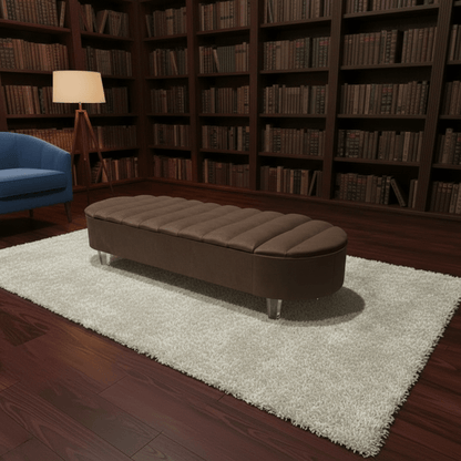 Olivia Storage Ottoman Coffee Table Bench – UK Handmade Multi - Functional Seat - ISTOOLS