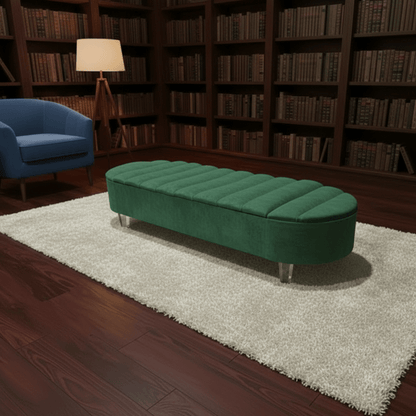 Olivia Storage Ottoman Coffee Table Bench – UK Handmade Multi - Functional Seat - ISTOOLS