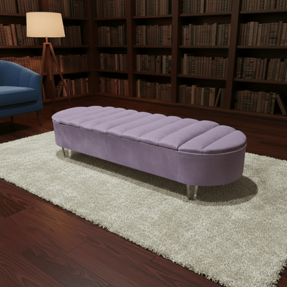 Olivia Storage Ottoman Coffee Table Bench – UK Handmade Multi - Functional Seat - ISTOOLS