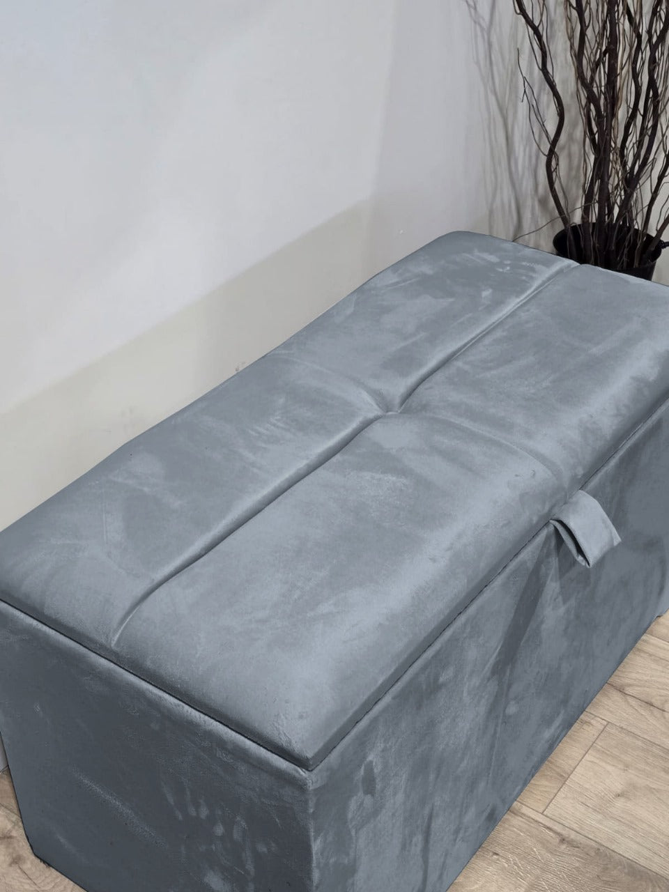 Ottoman deep bedroom storage box bench seat - ISTOOLS