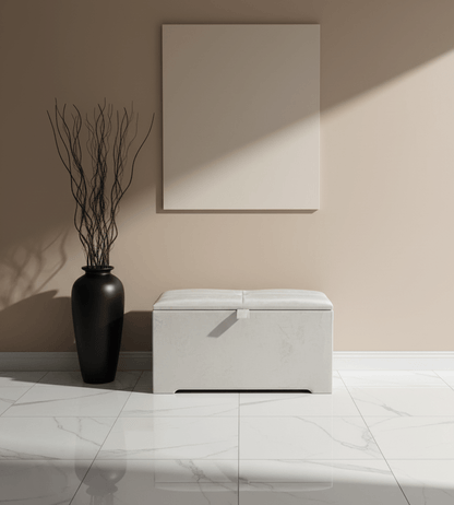 Ottoman deep bedroom storage box bench seat - ISTOOLS