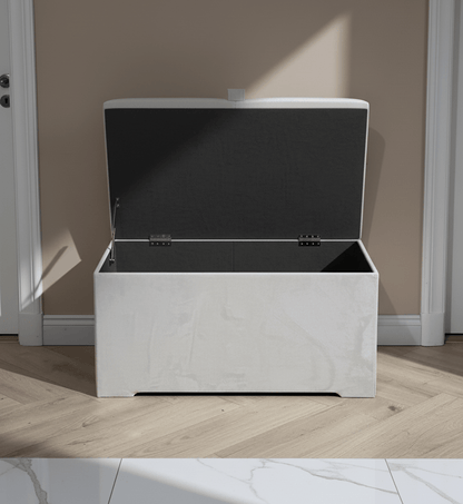 Ottoman deep bedroom storage box bench seat - ISTOOLS