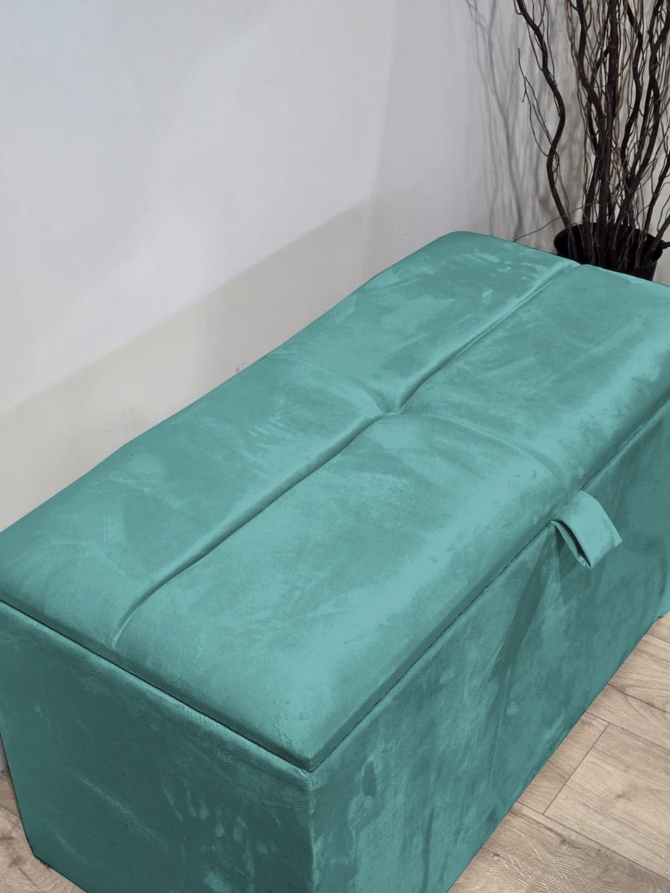 Ottoman deep bedroom storage box bench seat - ISTOOLS