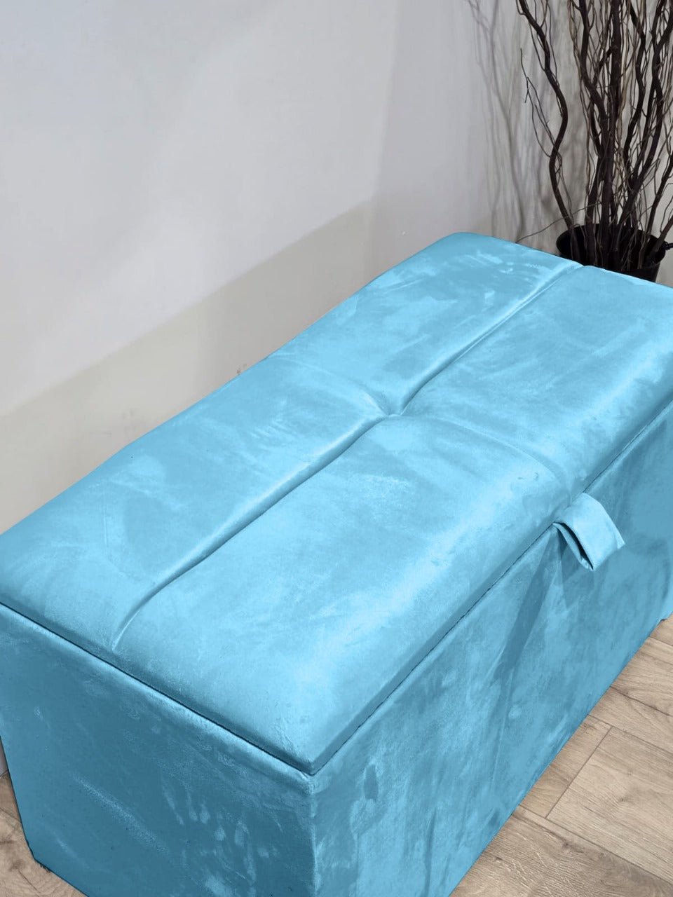 Ottoman deep bedroom storage box bench seat - ISTOOLS
