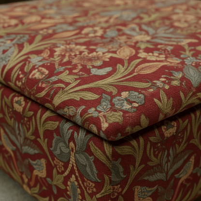Painterly Collection Square Ottoman – UK Handcrafted Artistic Storage & Coffee Table - ISTOOLS