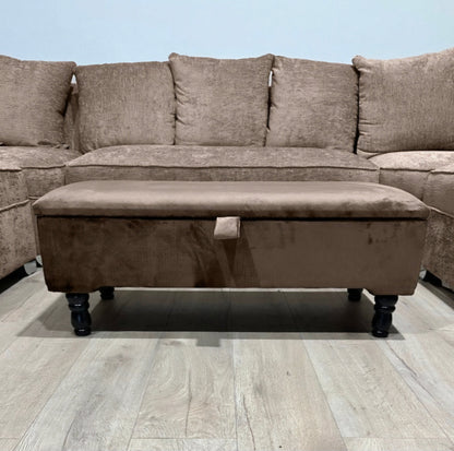 Plain lid | storage coffee table | Ottoman Storage Bench seat - ISTOOLS