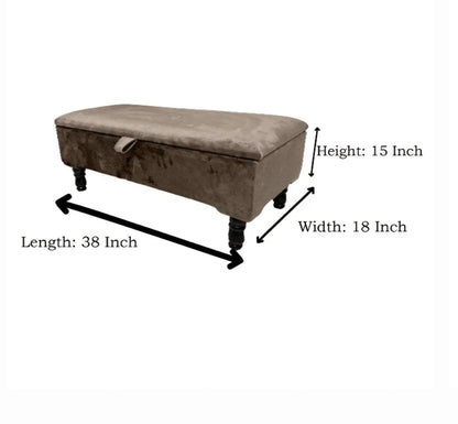 Plain lid | storage coffee table | Ottoman Storage Bench seat - ISTOOLS