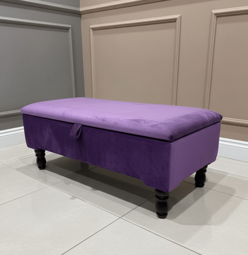 Plain lid | storage coffee table | Ottoman Storage Bench seat - ISTOOLS