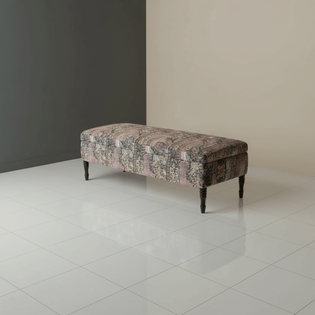 Premium Coffee Table Footstool Expressive Art Motif - ISTOOLS