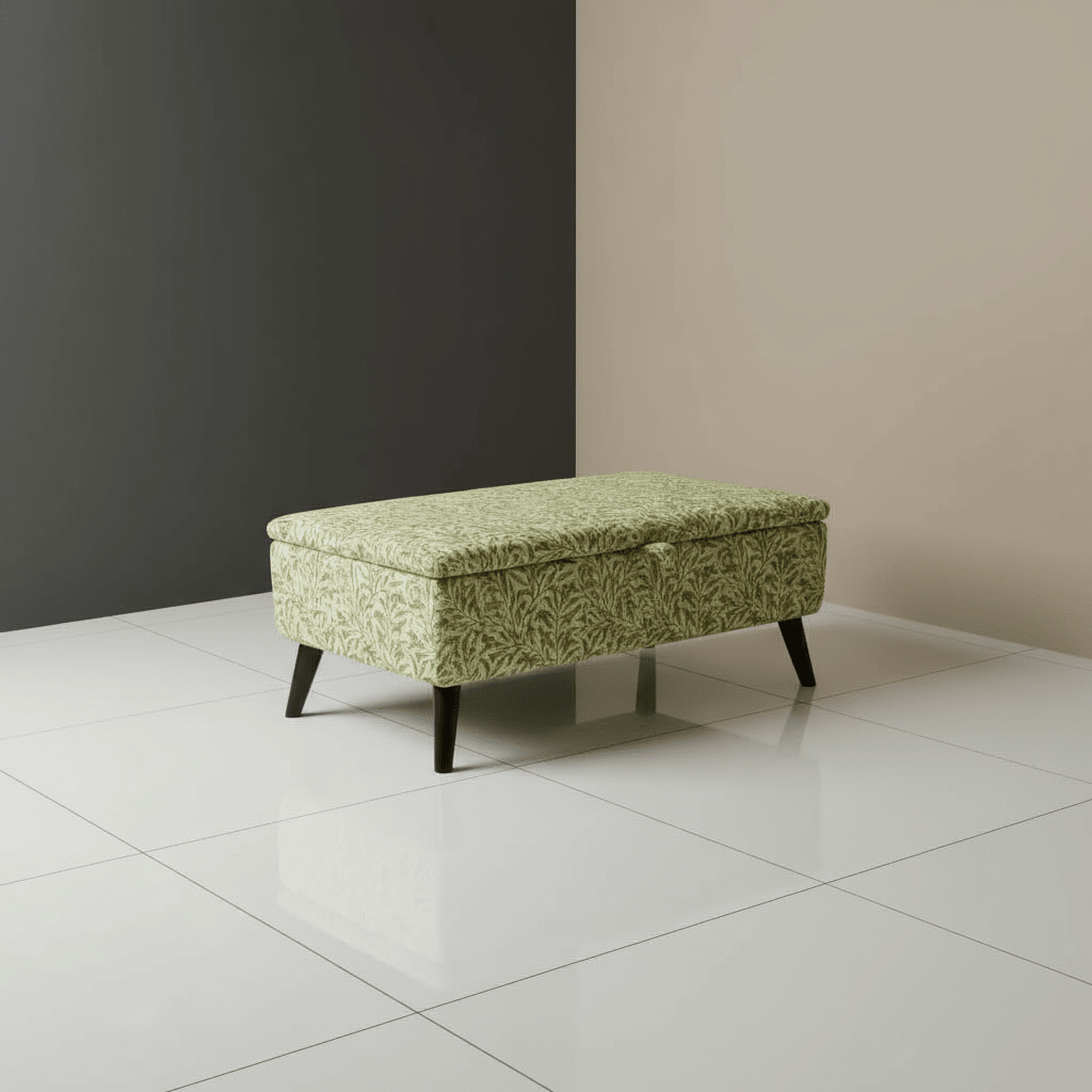 Premium Dressing Table Stool for Bedroom – Multi - Purpose Ottoman with Hidden Storage - ISTOOLS