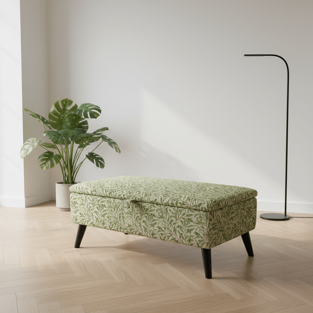 Premium Dressing Table Stool for Bedroom – Multi - Purpose Ottoman with Hidden Storage - ISTOOLS