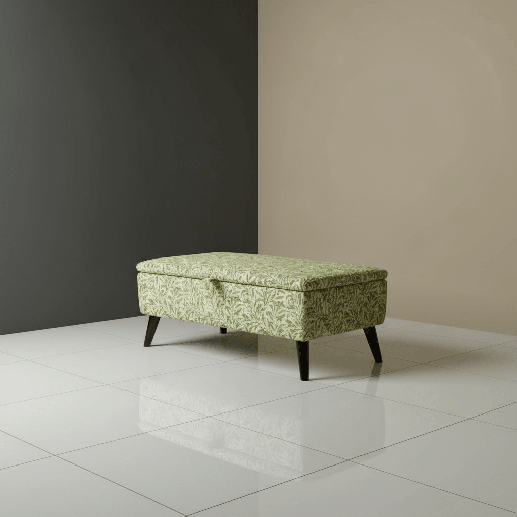 Premium Dressing Table Stool for Bedroom – Multi - Purpose Ottoman with Hidden Storage - ISTOOLS