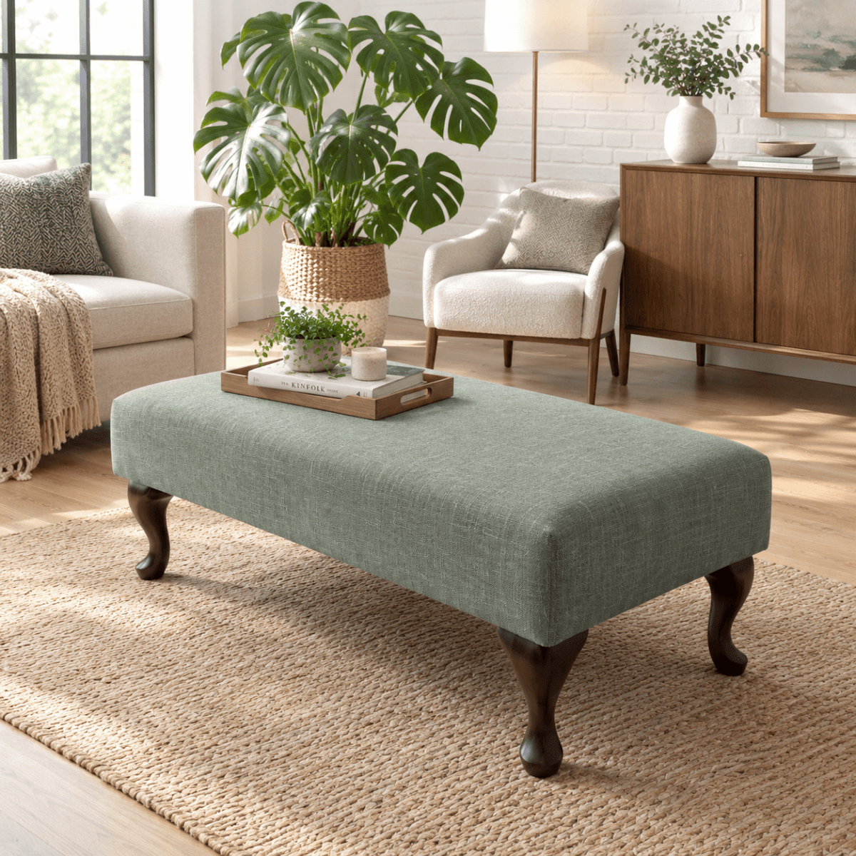 Premium Handcrafted Non Storage Footstool - ISTOOLS