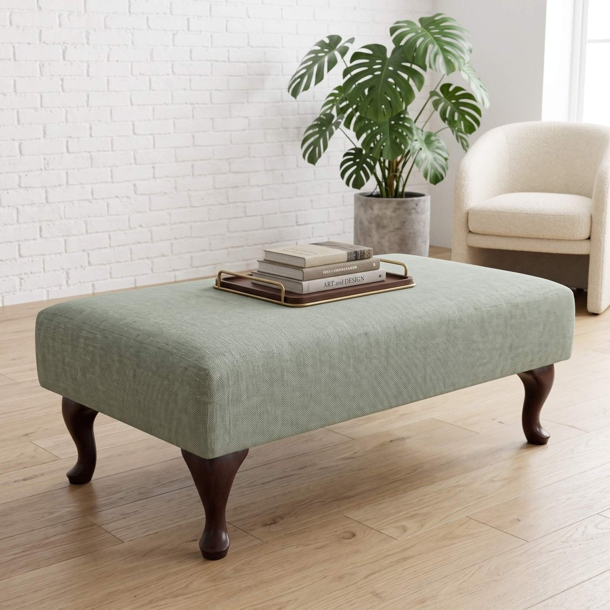 Premium Handcrafted Non Storage Footstool - ISTOOLS