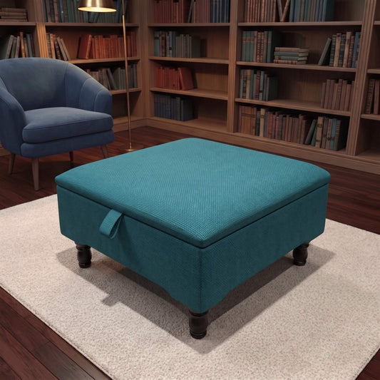 PREMIUM HANDCRAFTED SQUARE OTTOMAN COFFEE TABLE - ISTOOLS