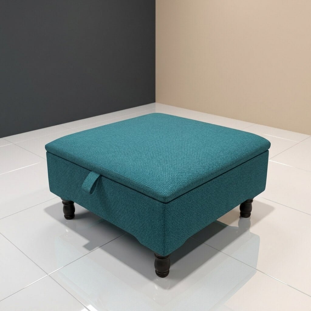 PREMIUM HANDCRAFTED SQUARE OTTOMAN COFFEE TABLE - ISTOOLS