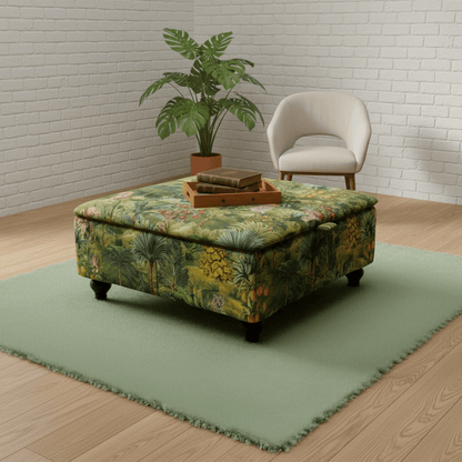 Premium Handcrafted UK Ottoman – Storage Coffee Table Centrepiece - ISTOOLS