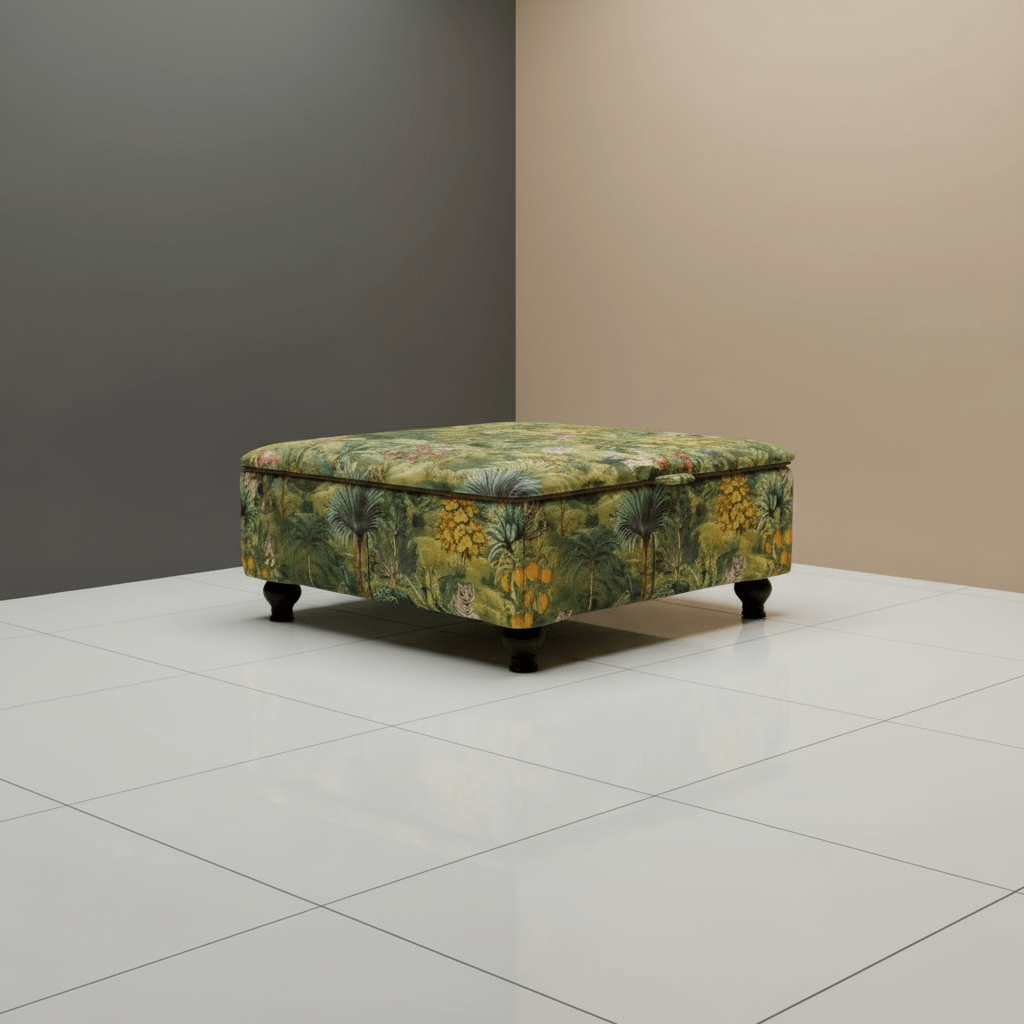 Premium Handcrafted UK Ottoman – Storage Coffee Table Centrepiece - ISTOOLS