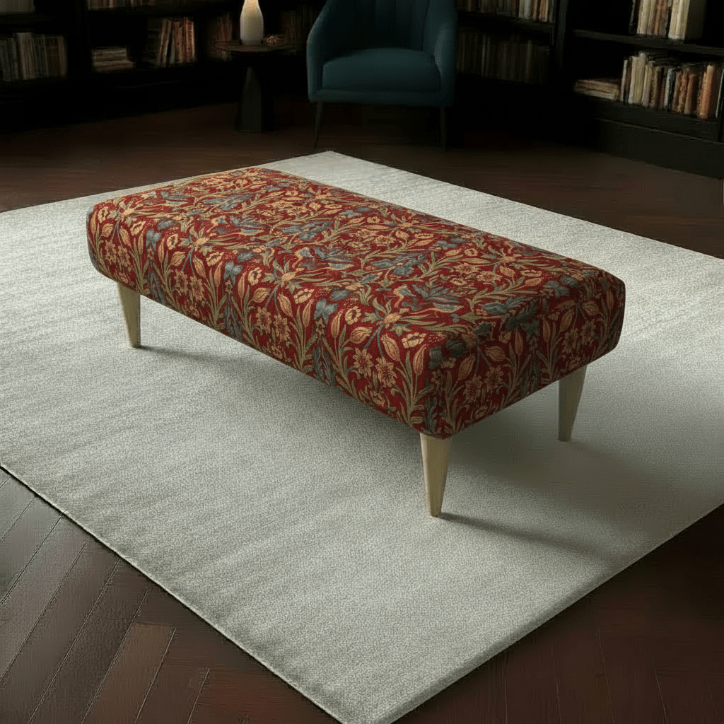 Premium Lounge Seating Ottoman – Handcrafted UK Designer Footstool & Upholstered Bench - ISTOOLS