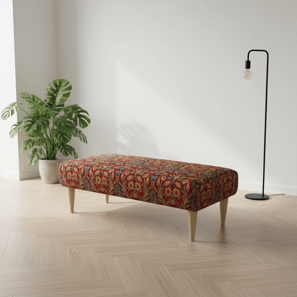Premium Lounge Seating Ottoman – Handcrafted UK Designer Footstool & Upholstered Bench - ISTOOLS