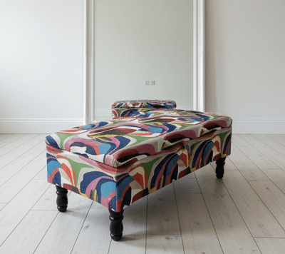 PREMIUM Multi Colour Ottoman Storage Bench coffee table - ISTOOLS
