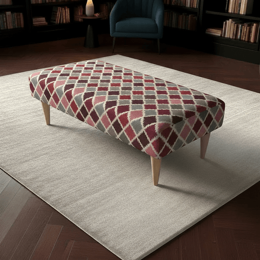Premium Multi - Functional Seating and Coffee Table Piece with Hand - Stitched Lid - ISTOOLS