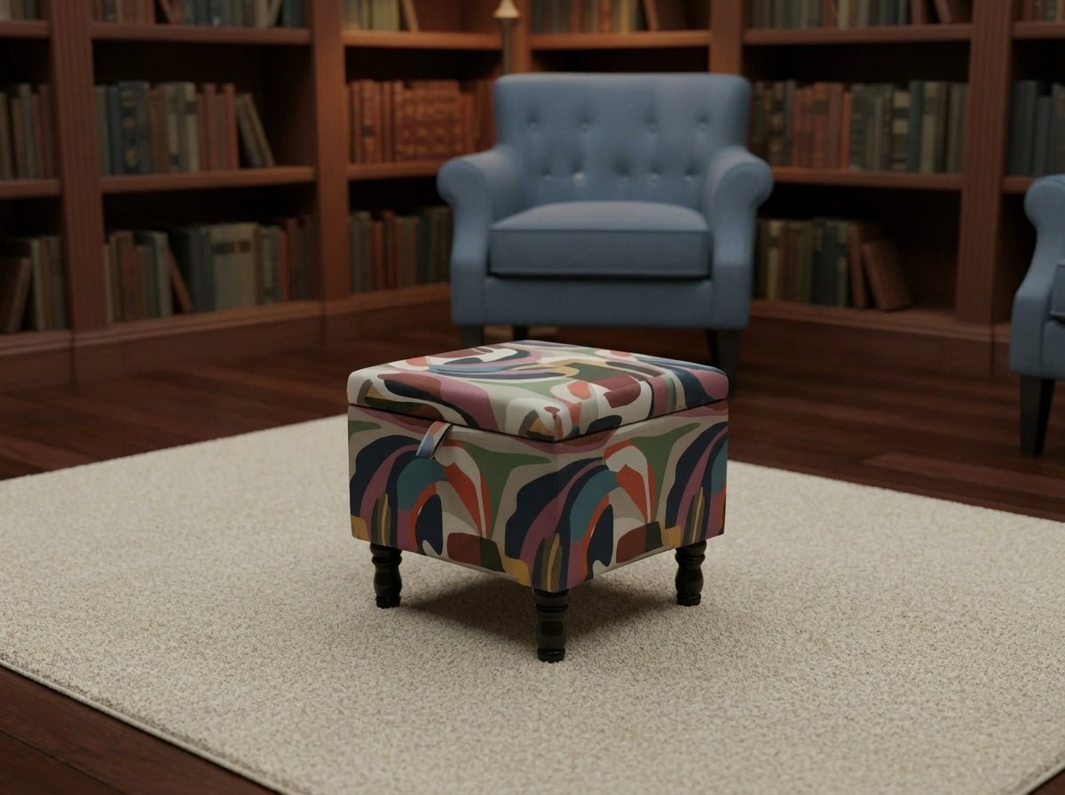 Premium Multi‑Colour Ottoman Storage Bench Coffee Table – Multi‑Functional Living Room Seating & Storage - ISTOOLS
