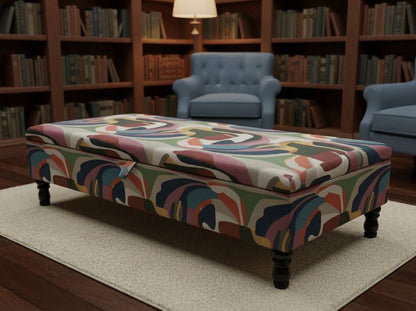 Premium Multi‑Colour Ottoman Storage Bench Coffee Table – Multi‑Functional Living Room Seating & Storage - ISTOOLS