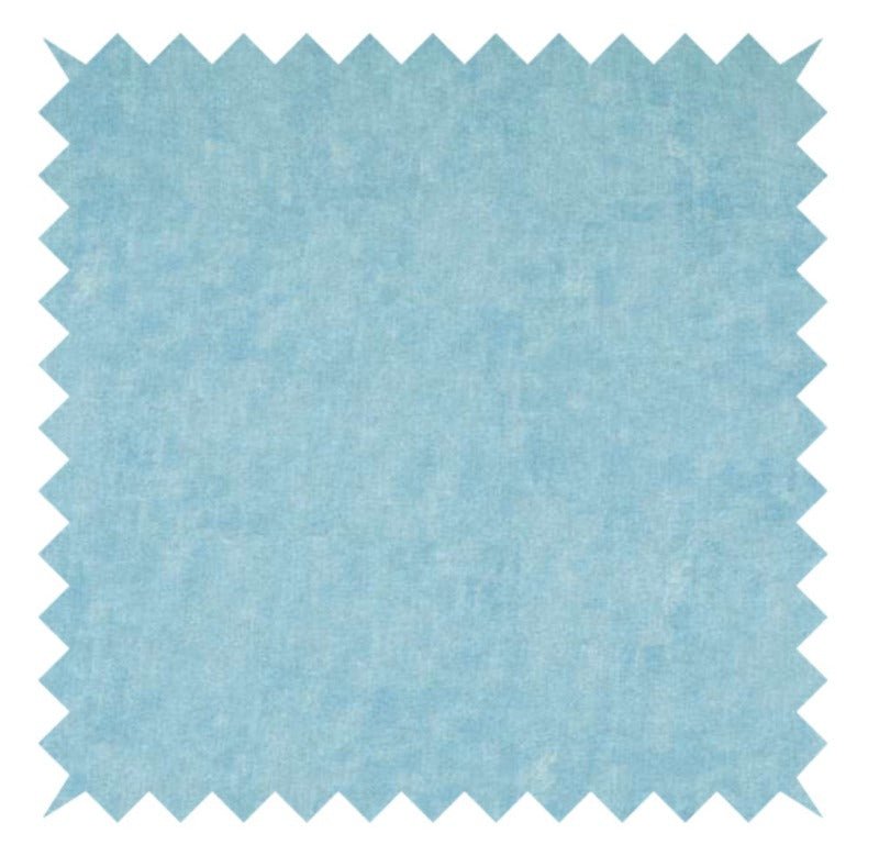 PREMIUM Pastel Blue Cotton Chenille coffee table with storage - ISTOOLS