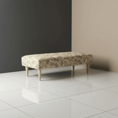 Premium Patterned Lid Coffee Table Ottoman – Multi - Functional Luxury Storage Bench - ISTOOLS