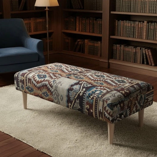 Premium Rectangular Blanket Box Multi - Toned Finish UK - ISTOOLS