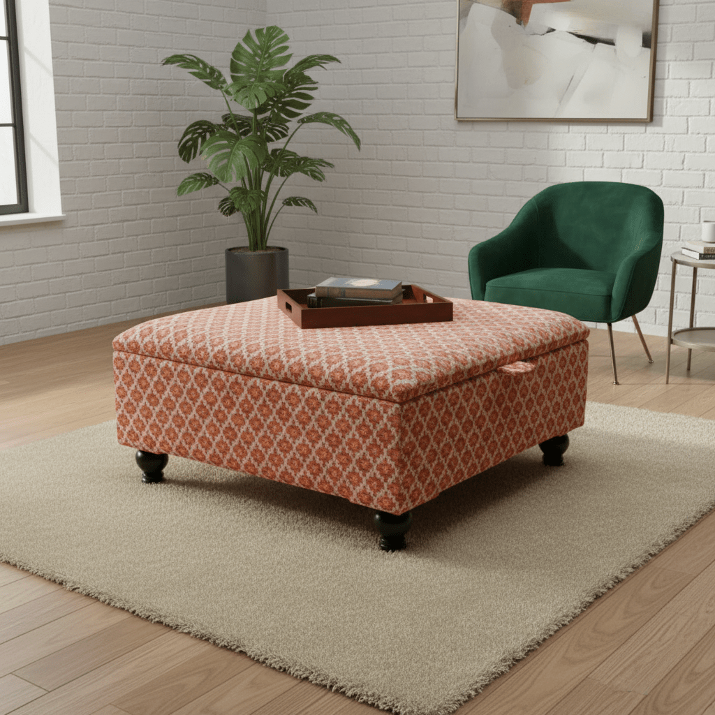 Premium Square Storage Coffee Table – Multi - Functional & Stylish - ISTOOLS