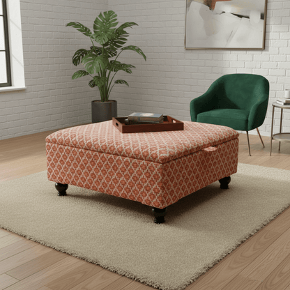 Premium Square Storage Coffee Table – Multi - Functional & Stylish - ISTOOLS